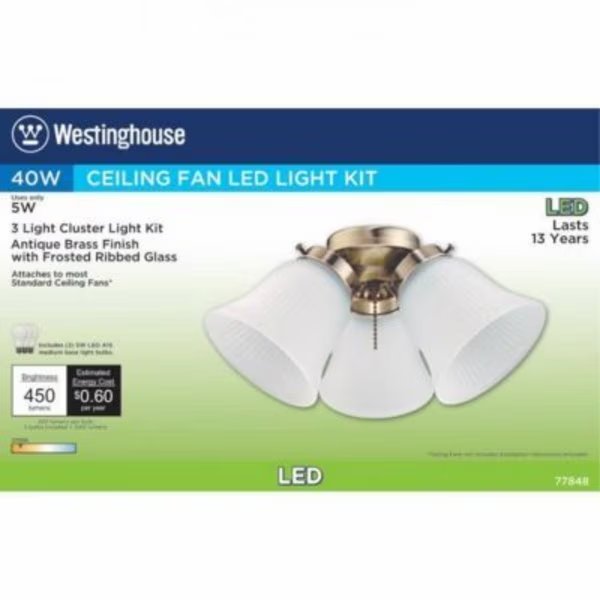 3LGT AB Fros Fan Kit, Westinghouse, Mfr#: 77848